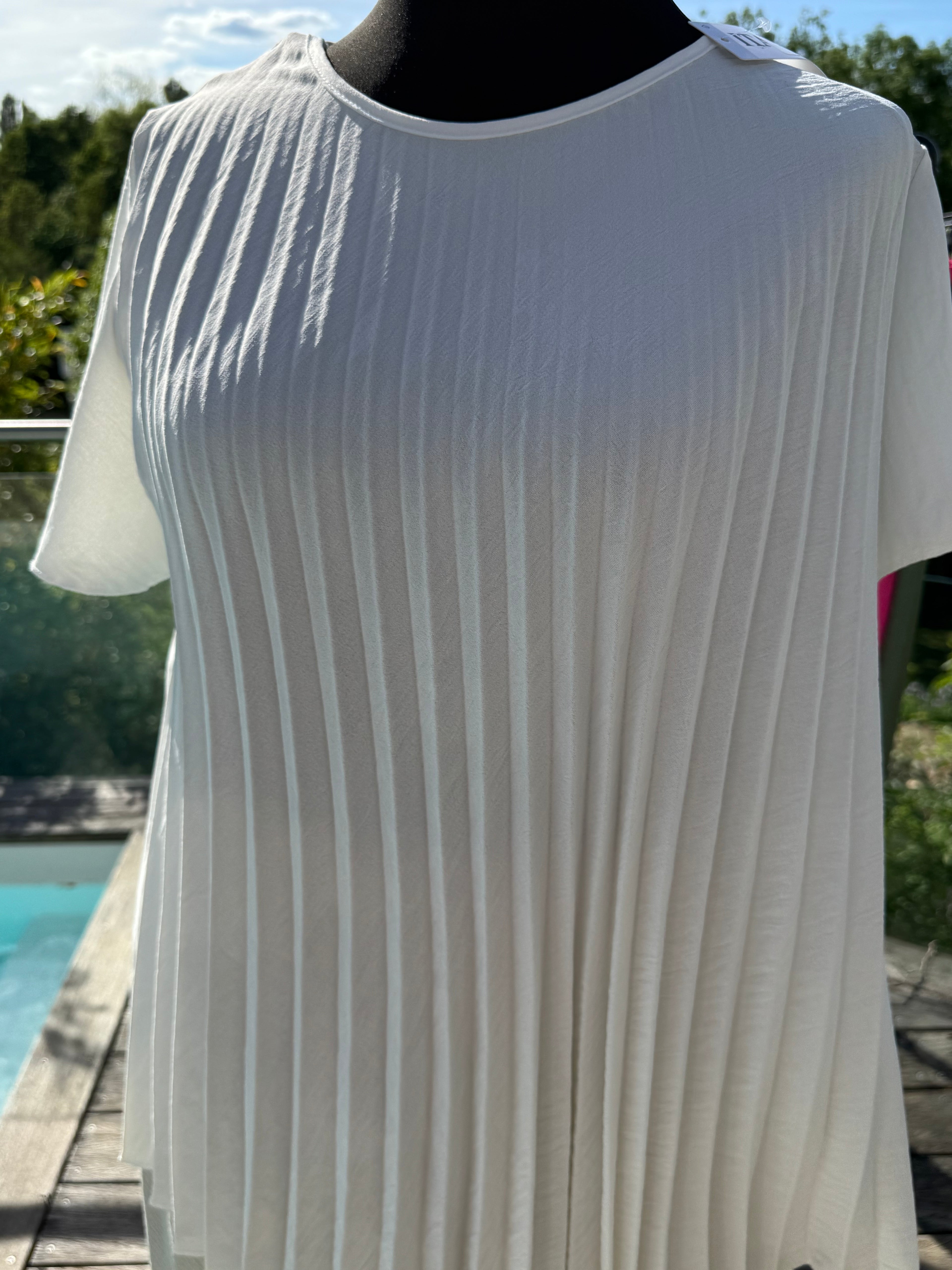 Blouse Soleil Blanche