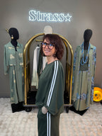 Ensemble Jog sweat + pantalon Kaki