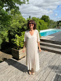 Robe Solange Beige