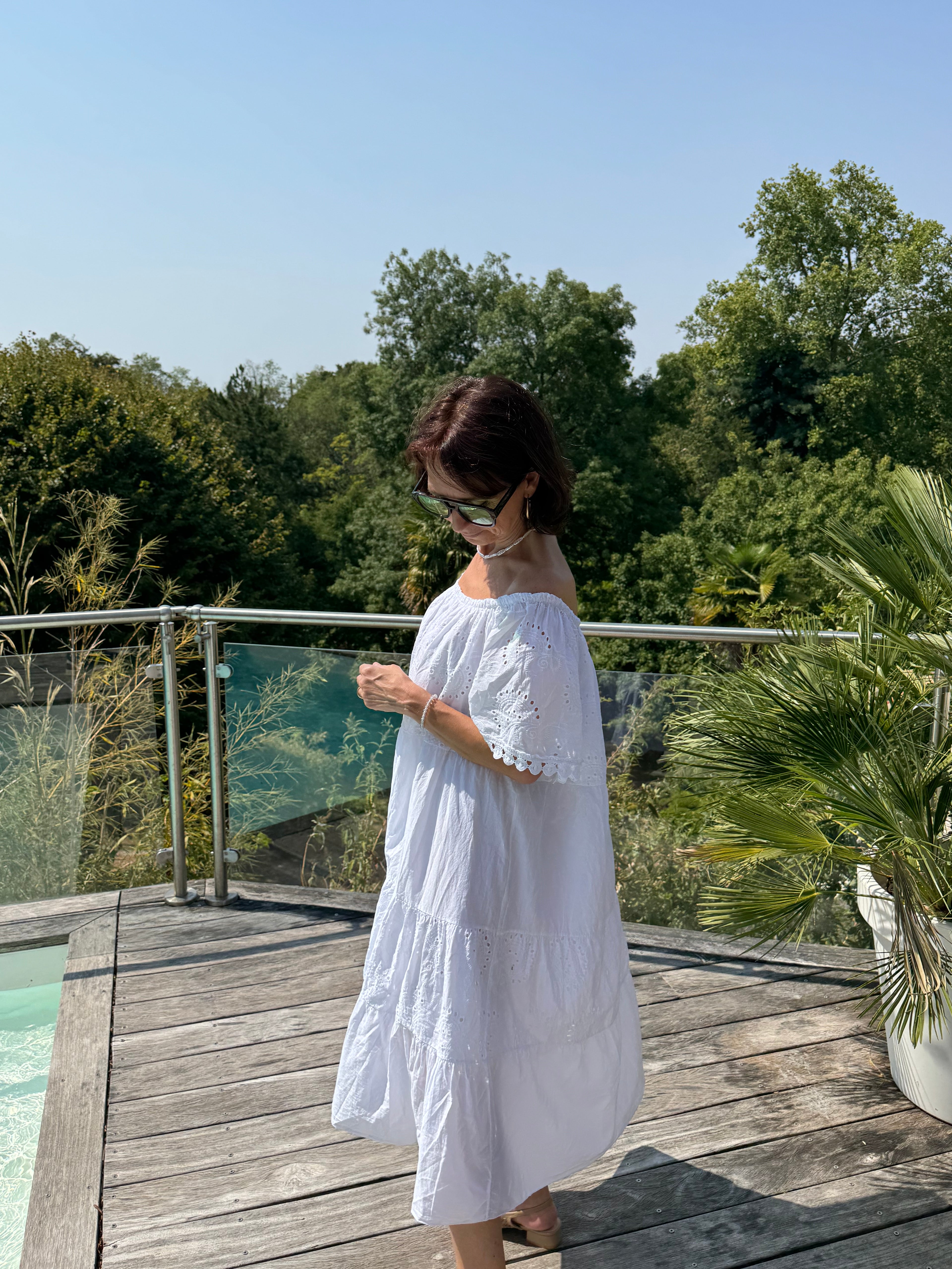 Robe Pipa Blanche