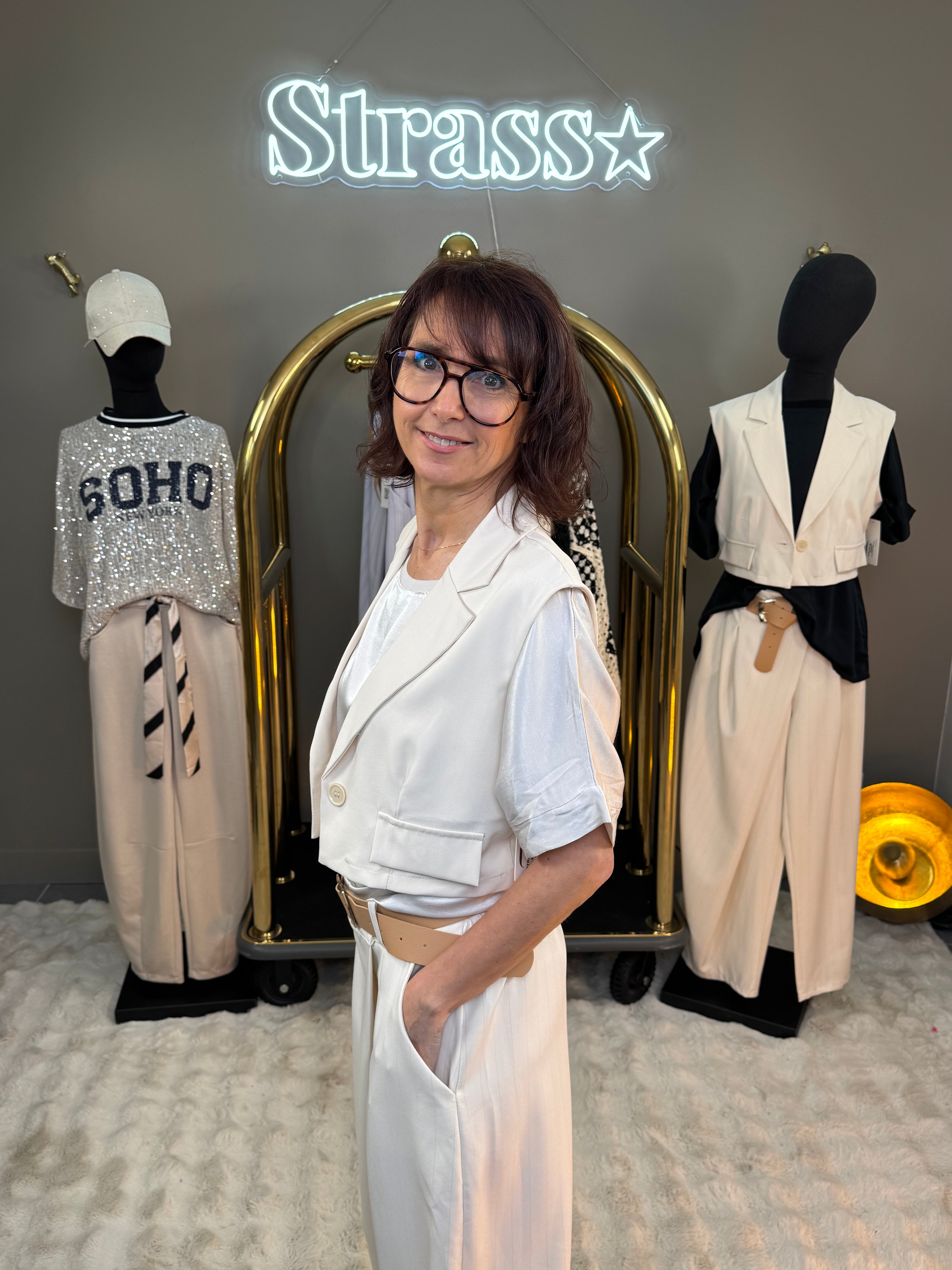 Petit Gilet Edouardo Beige