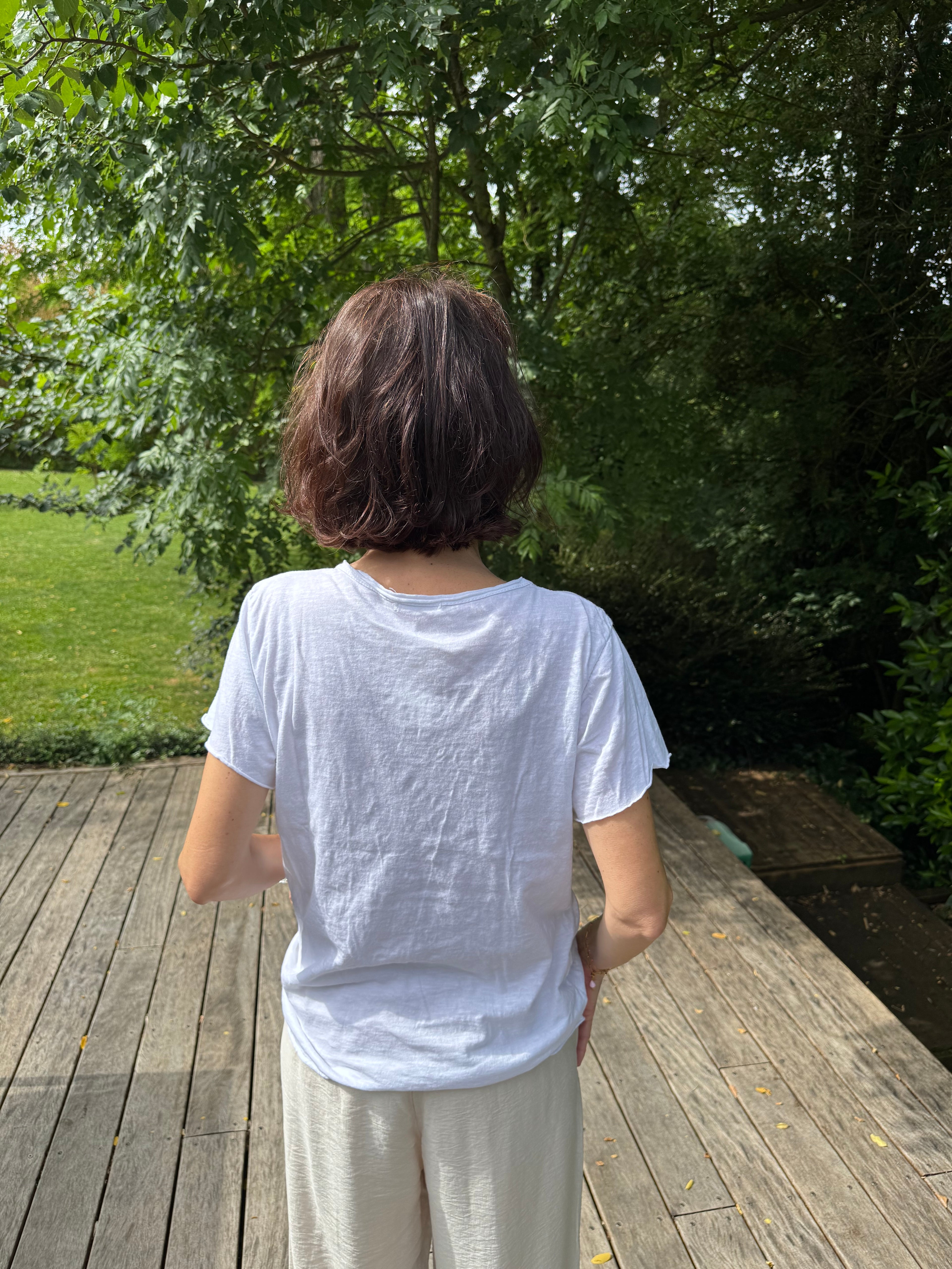 T Shirt Cool Blanc