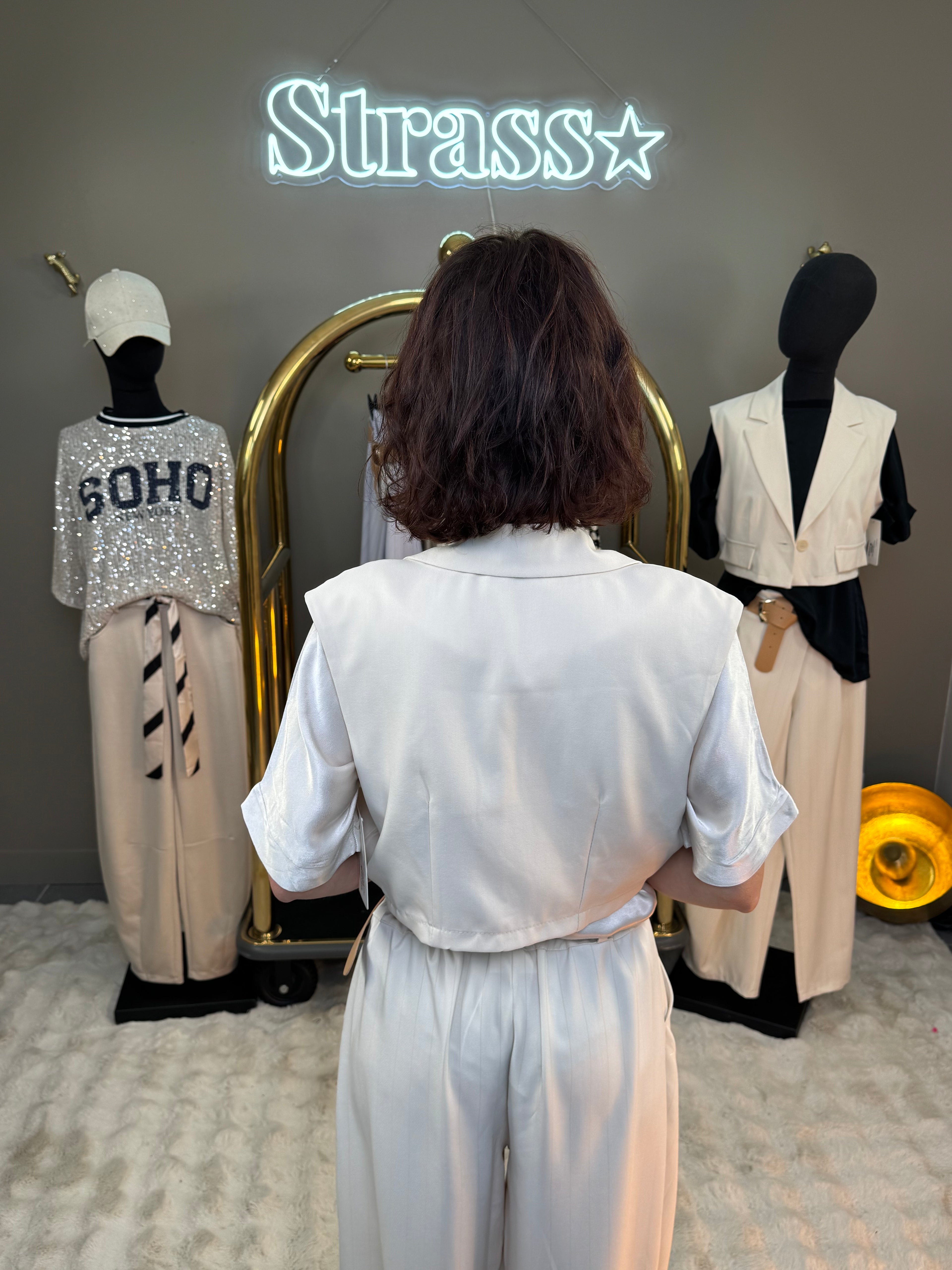 Petit Gilet Edouardo Beige