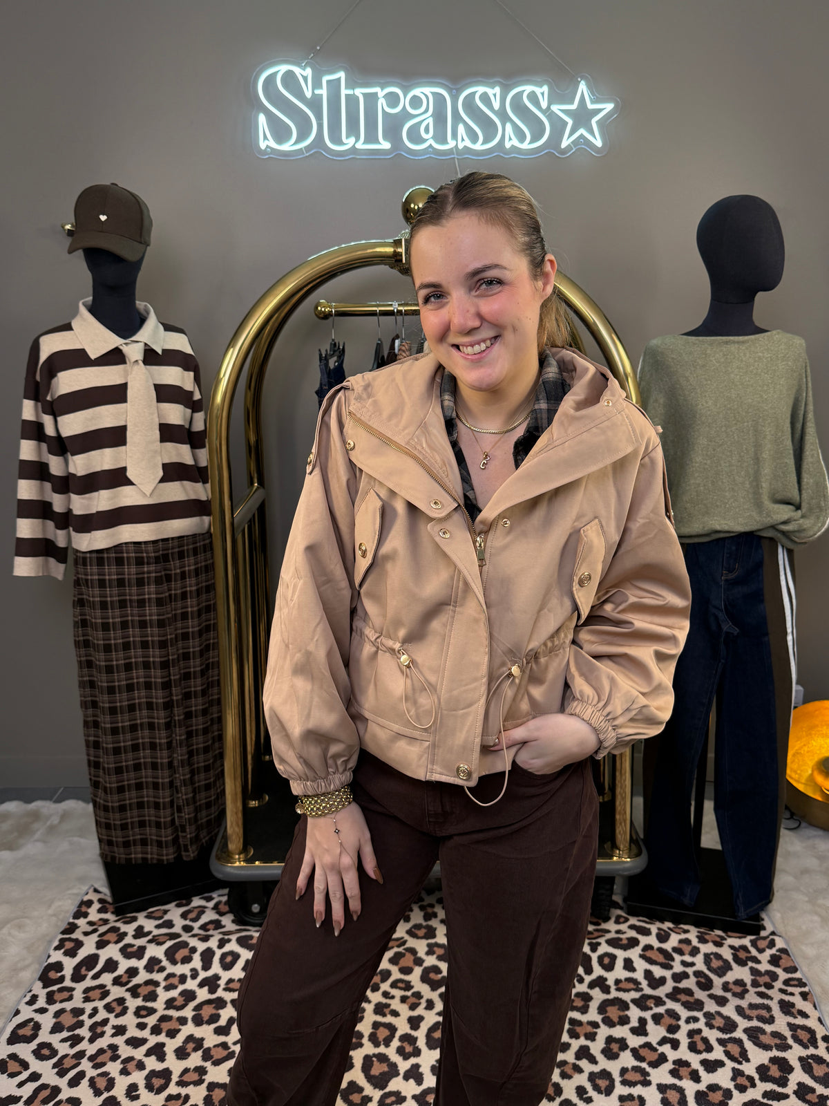 Blouson Linda Camel
