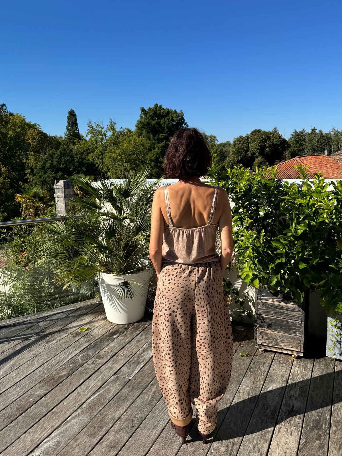 Pantalon bichette Camel