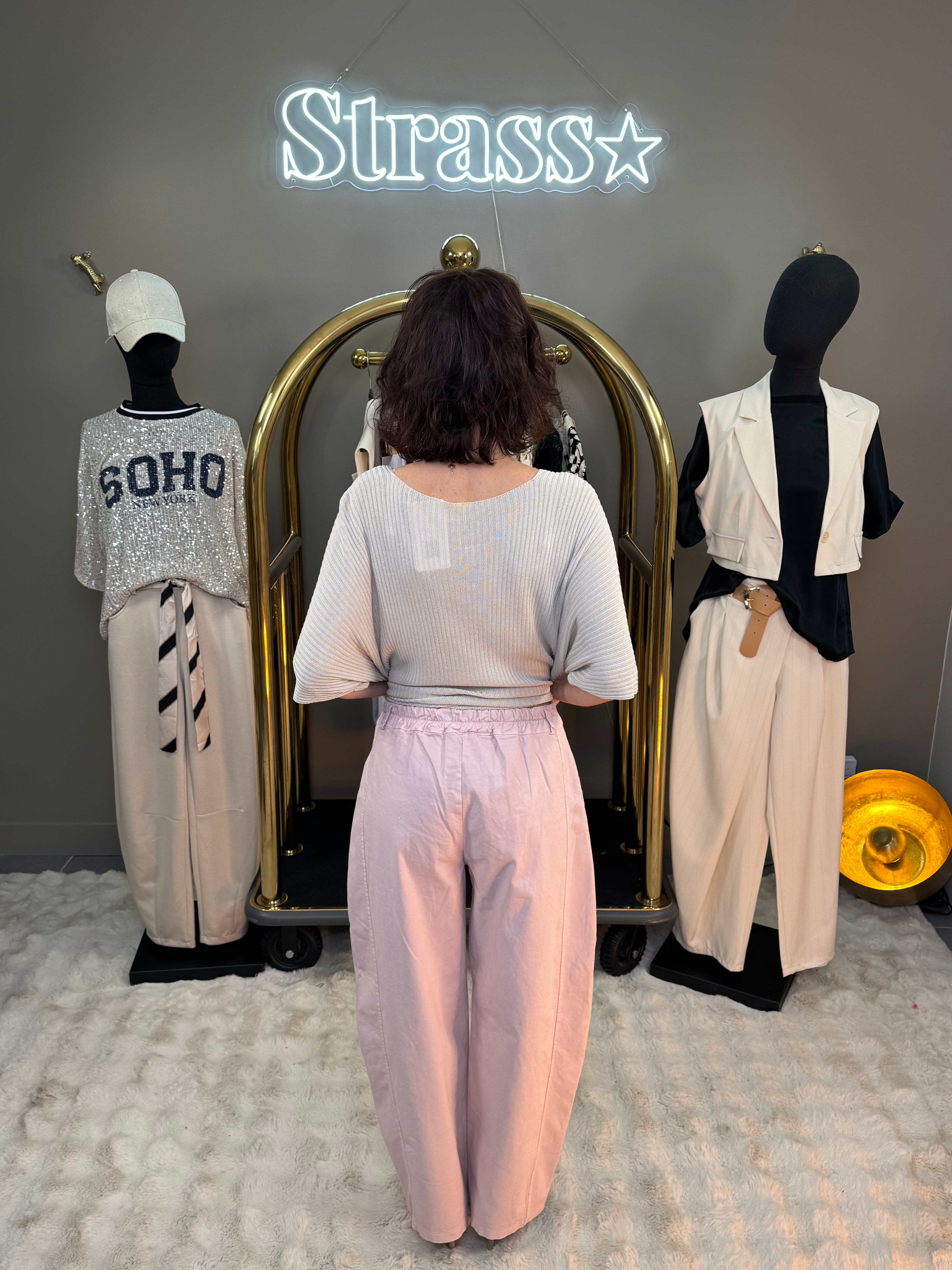 Pantalon Bulle Perfect Rose