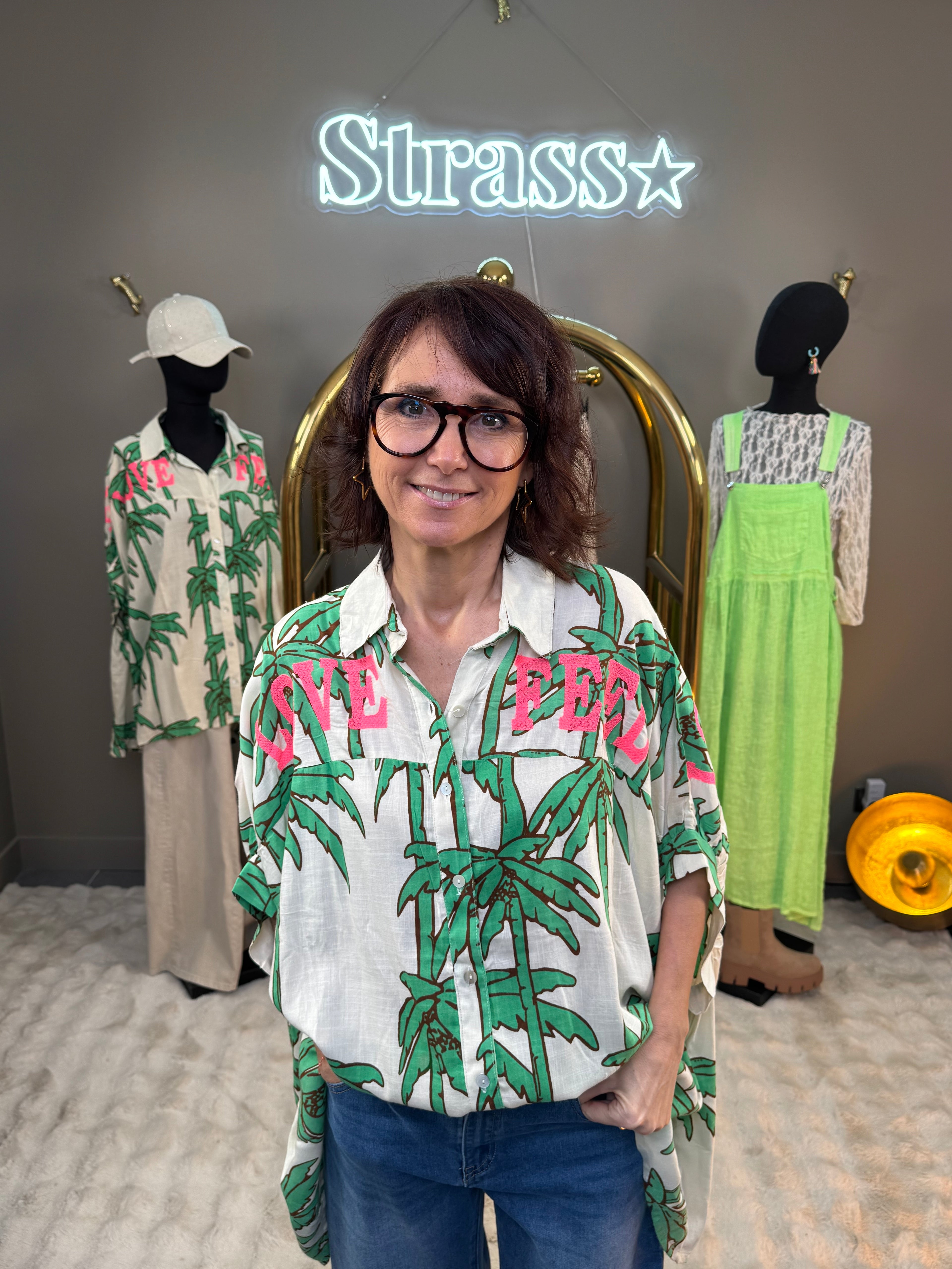 Chemise Paradise Verte