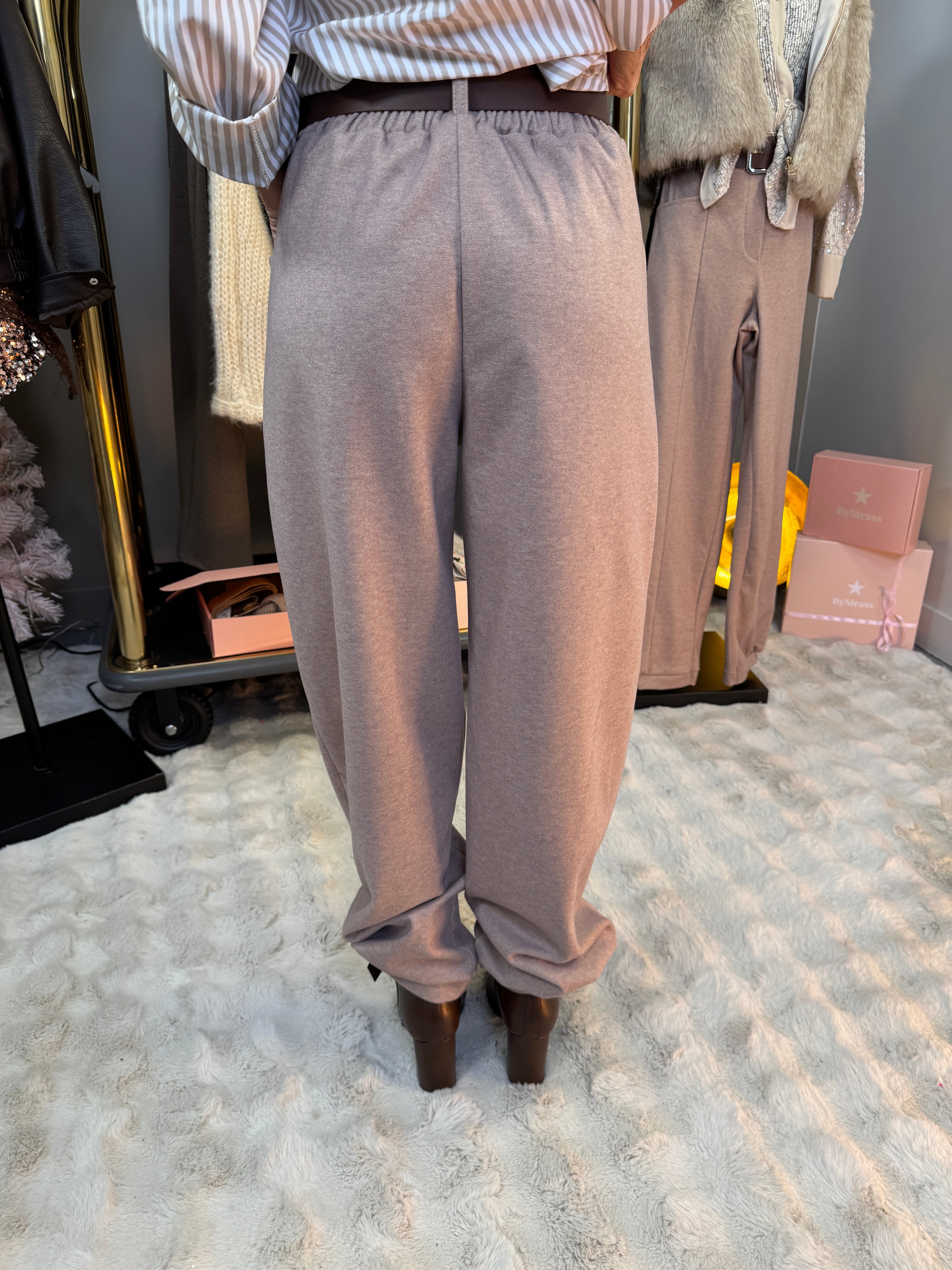 Pantalon Milady Beige