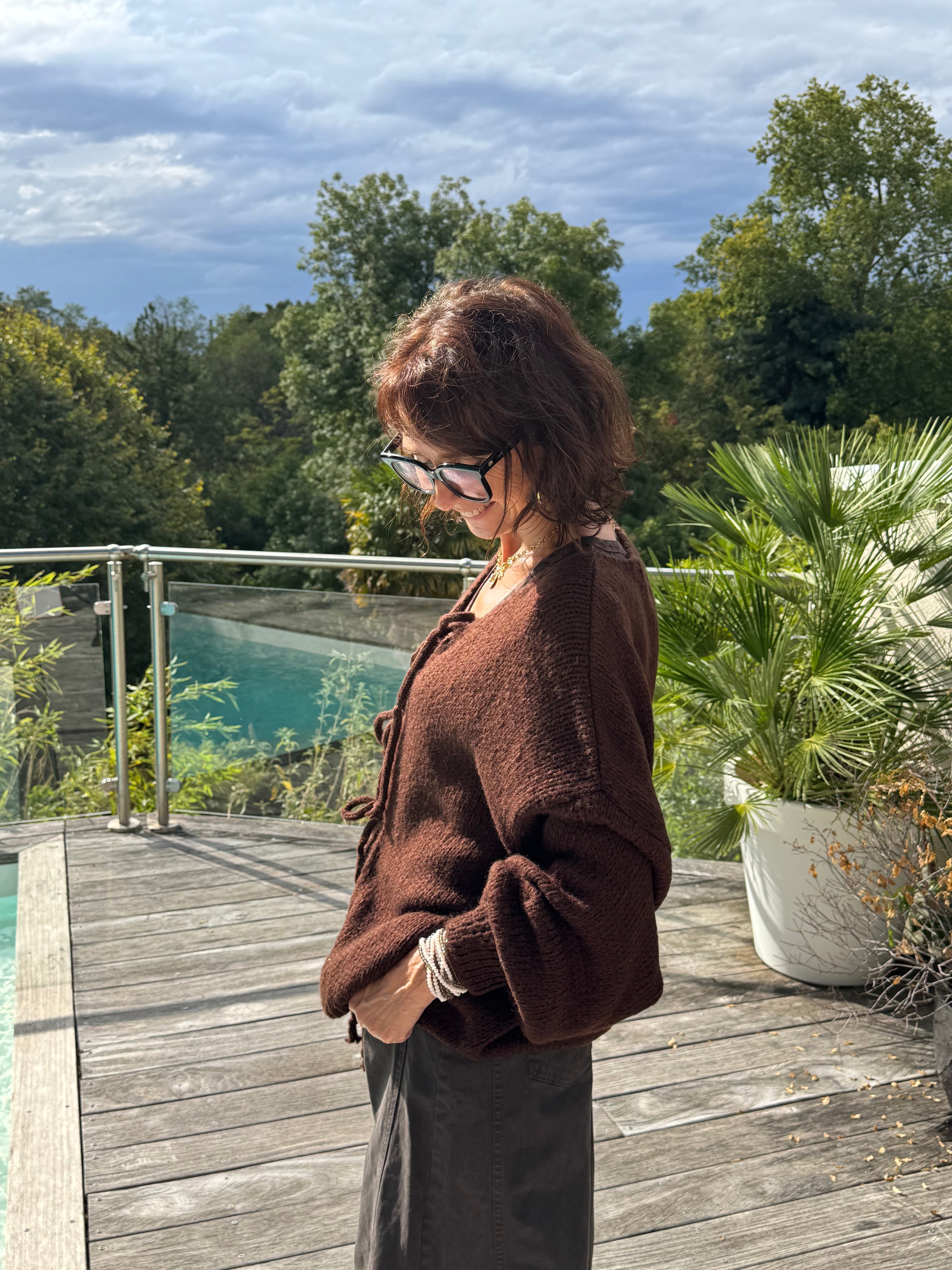 Gilet Nouette Choco