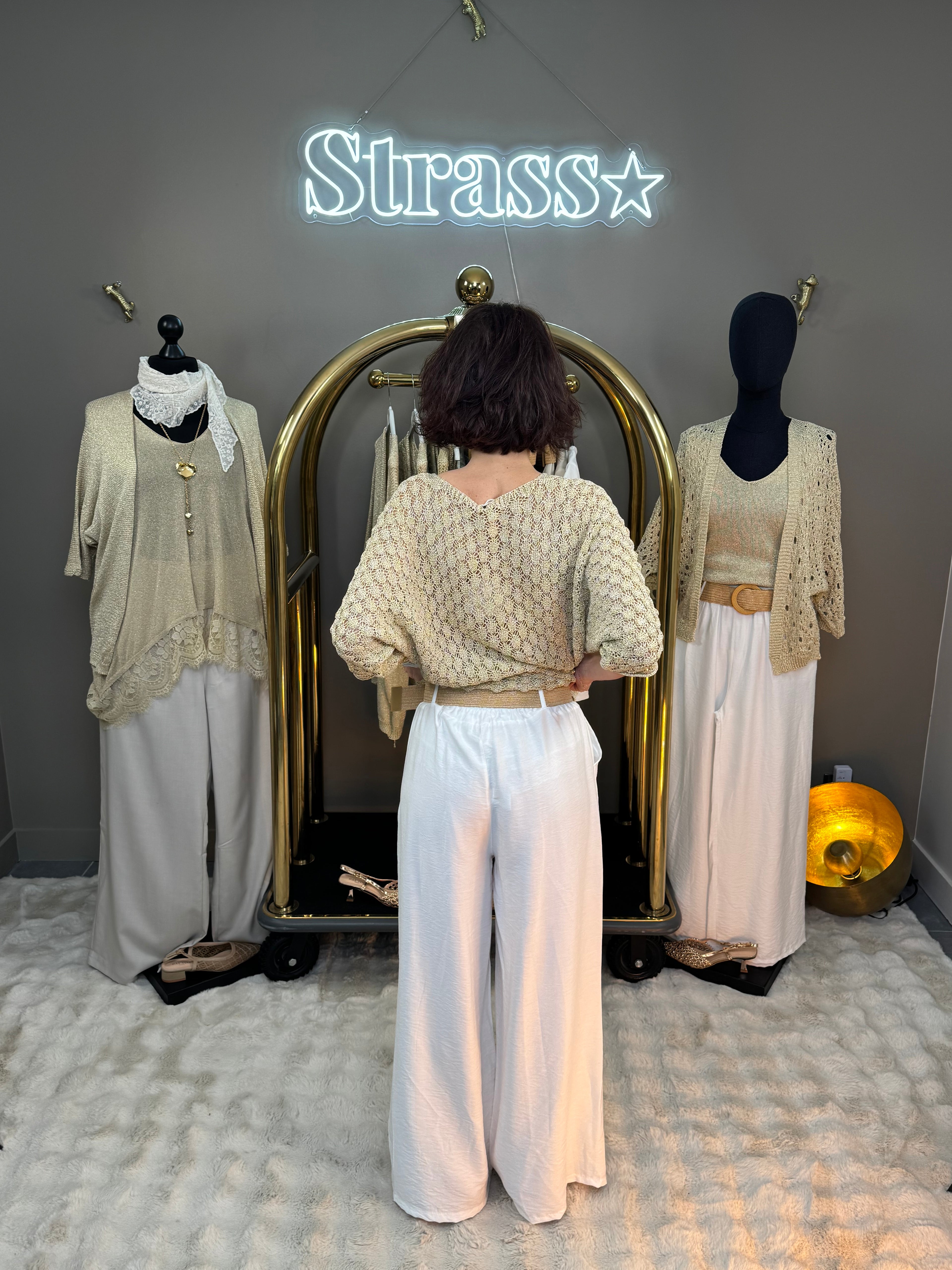 Pantalon Vico Blanc