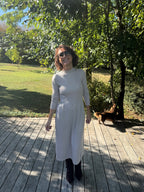Robe pull Pénélope beige