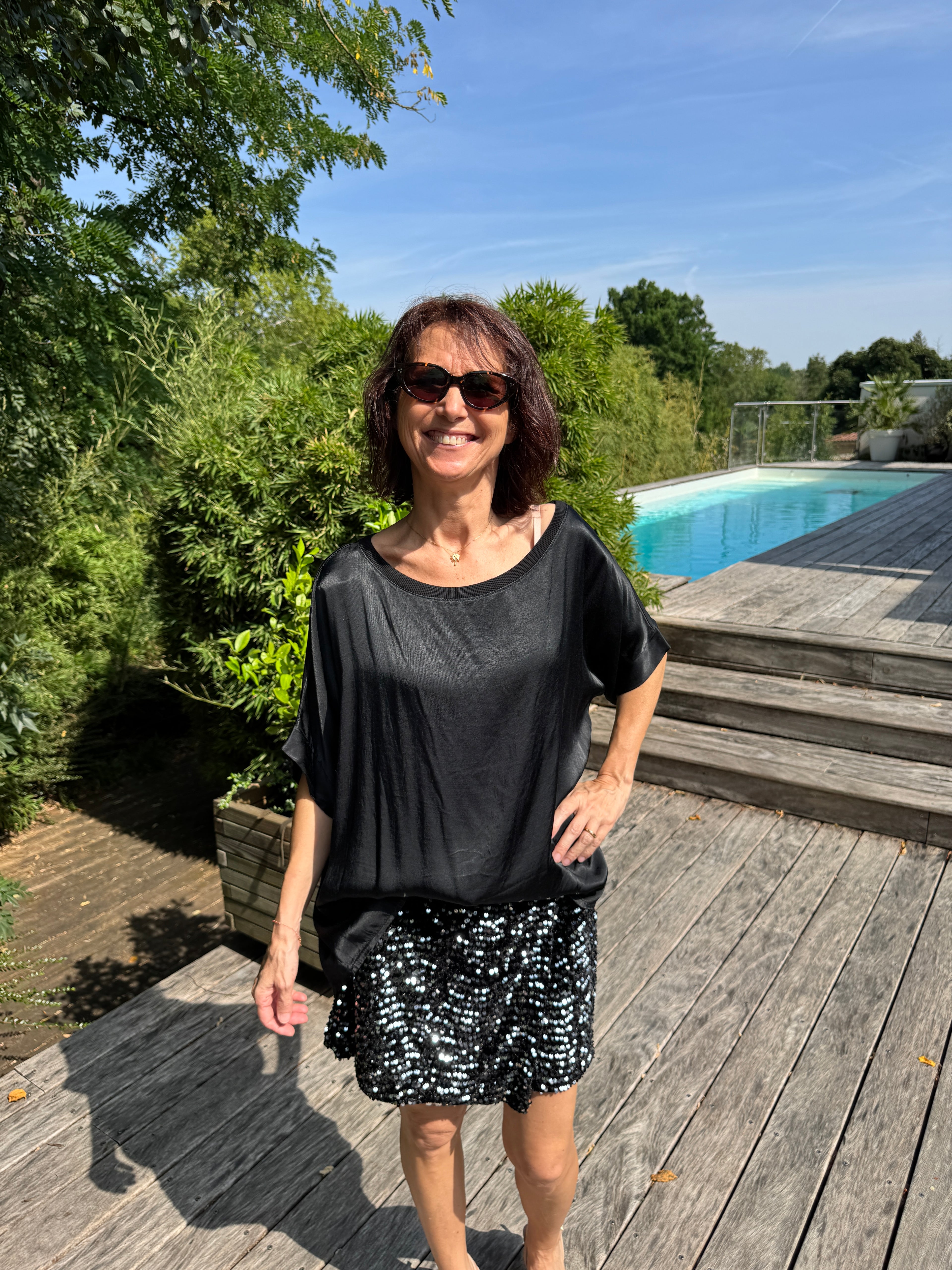 Blouse Esteban Noir