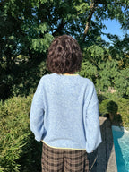 Pull Sardine Bleu Ciel