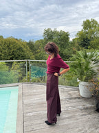 Pantalon Jocelyn Bordeaux
