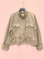 Blouson Suédine Beige