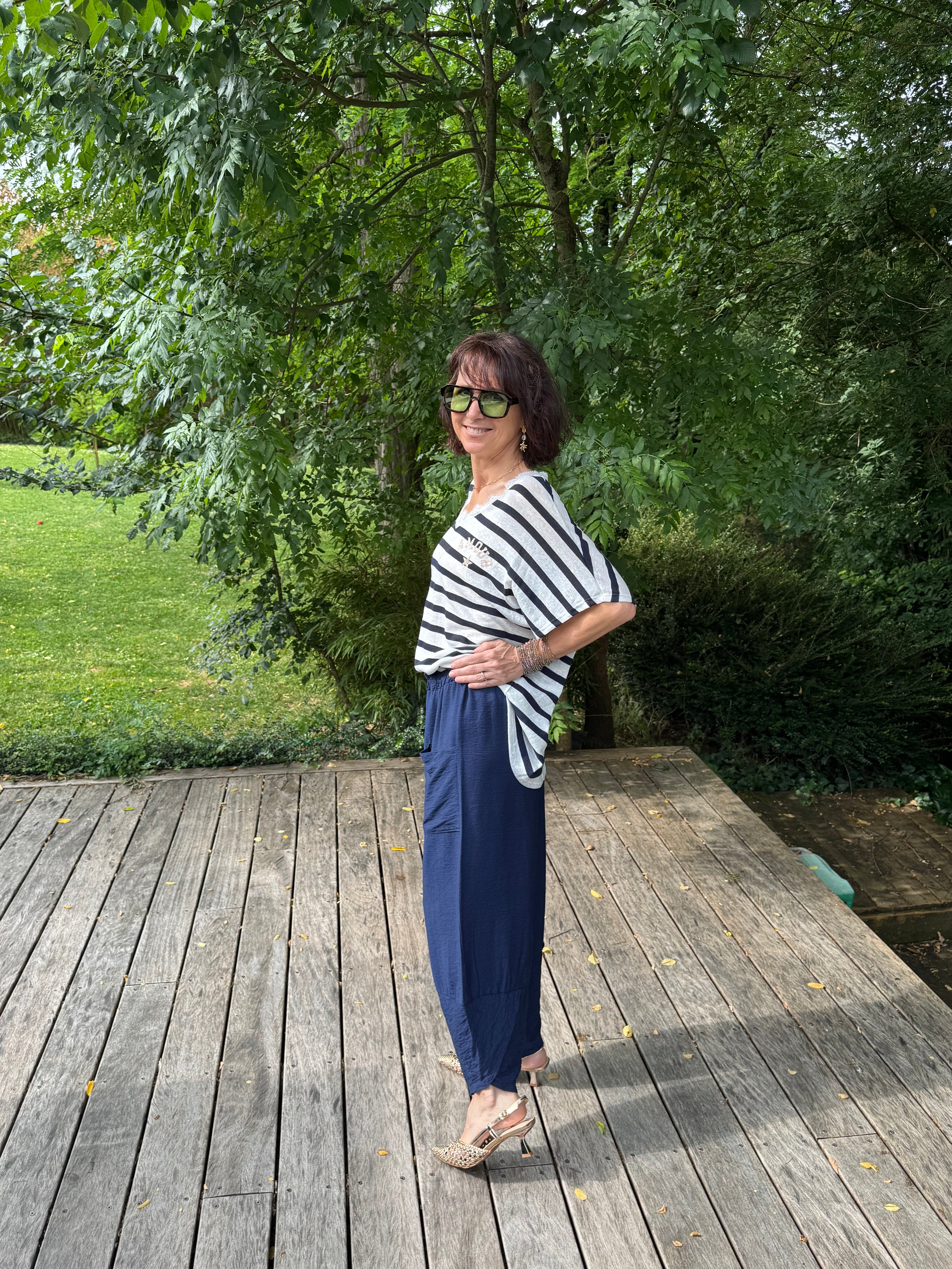 Pantalon Jason Bleu Marine