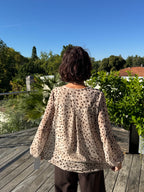 Blouse bichette beige
