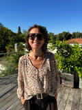Blouse bichette beige