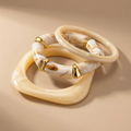 Lot de 3 Bracelets Gigi Ivoire