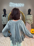 Blouse Paula Kaki