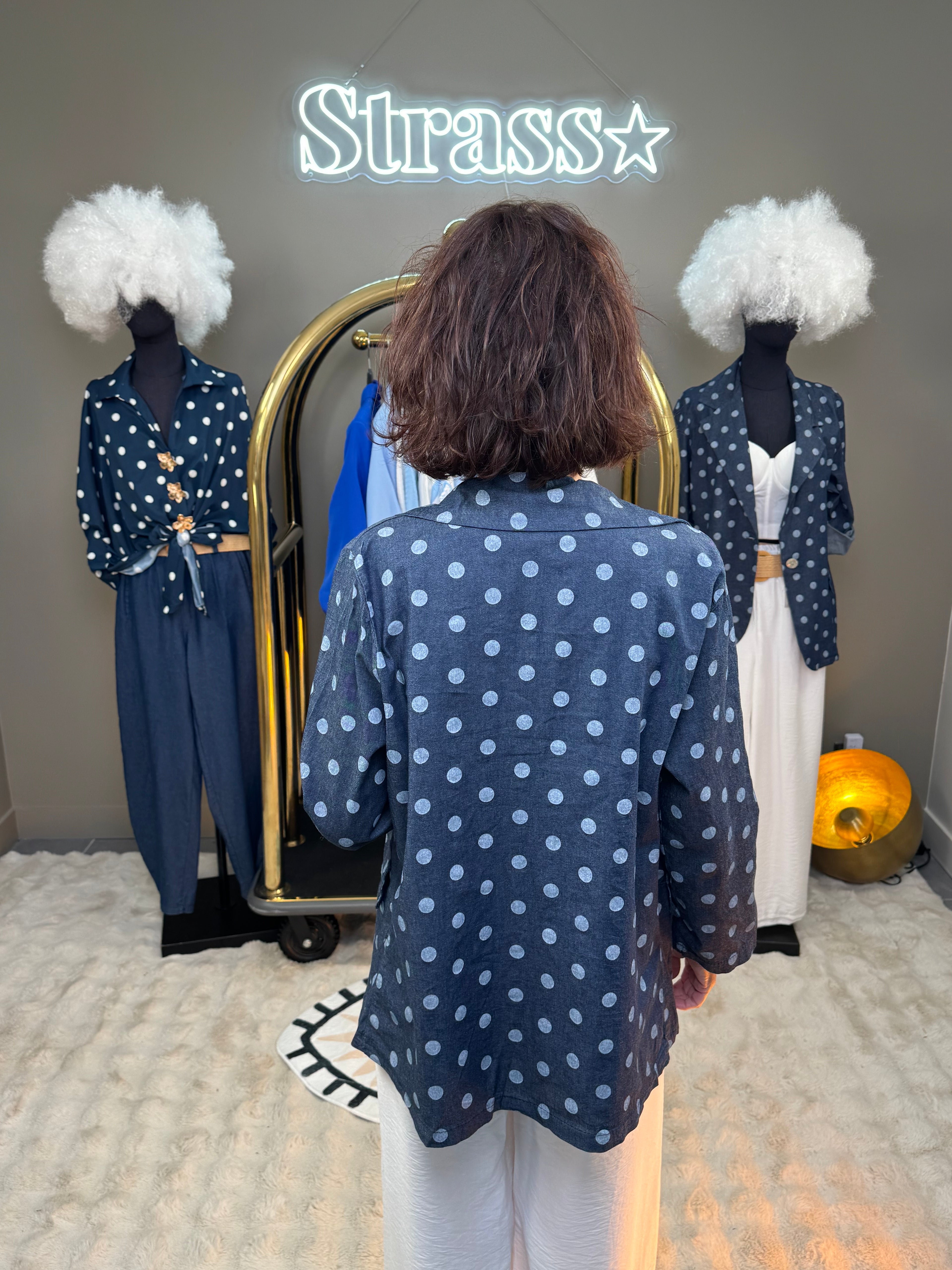 Veste Jean Pois