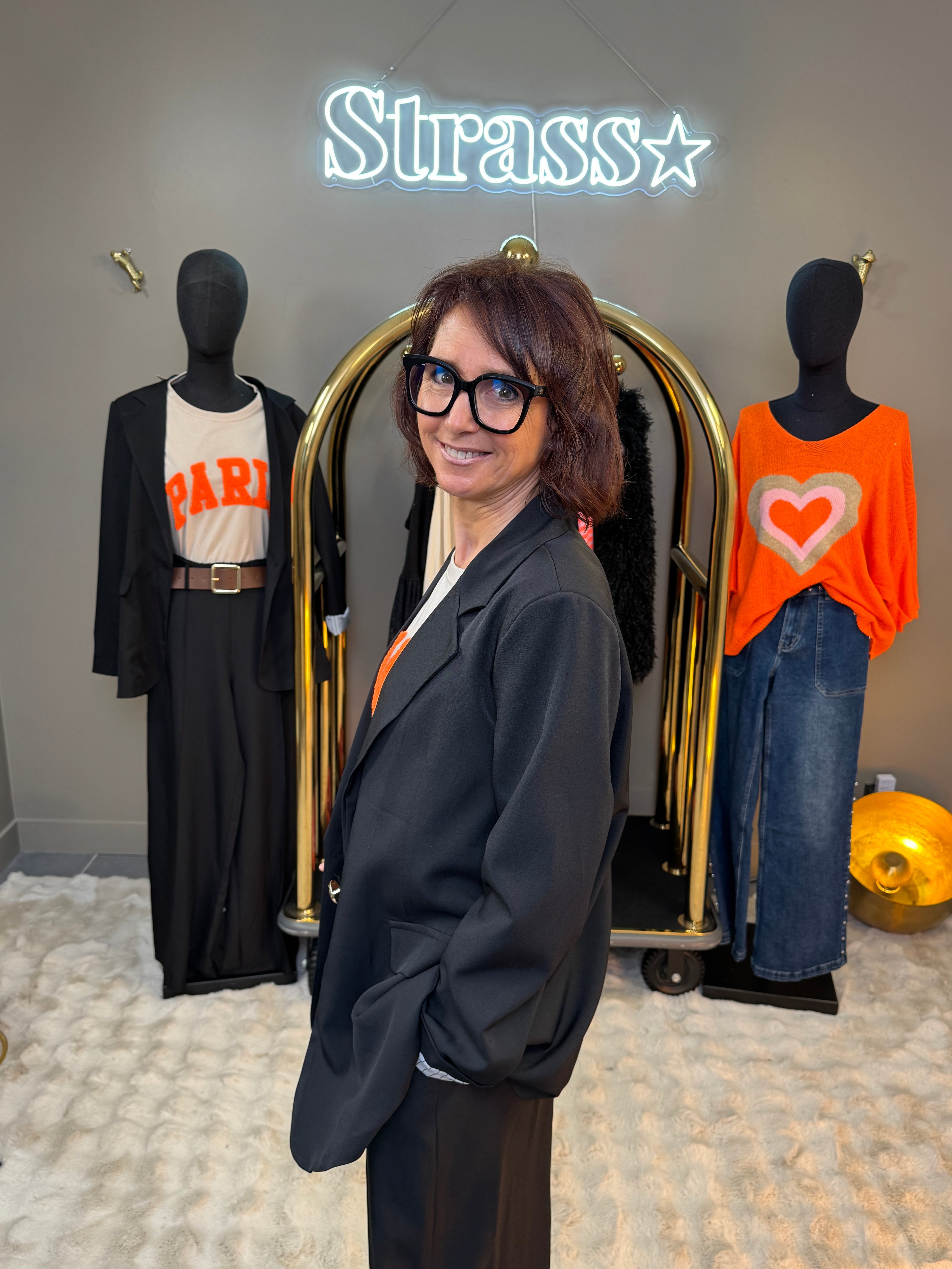 Ensemble Blazer et Pantalon Noir