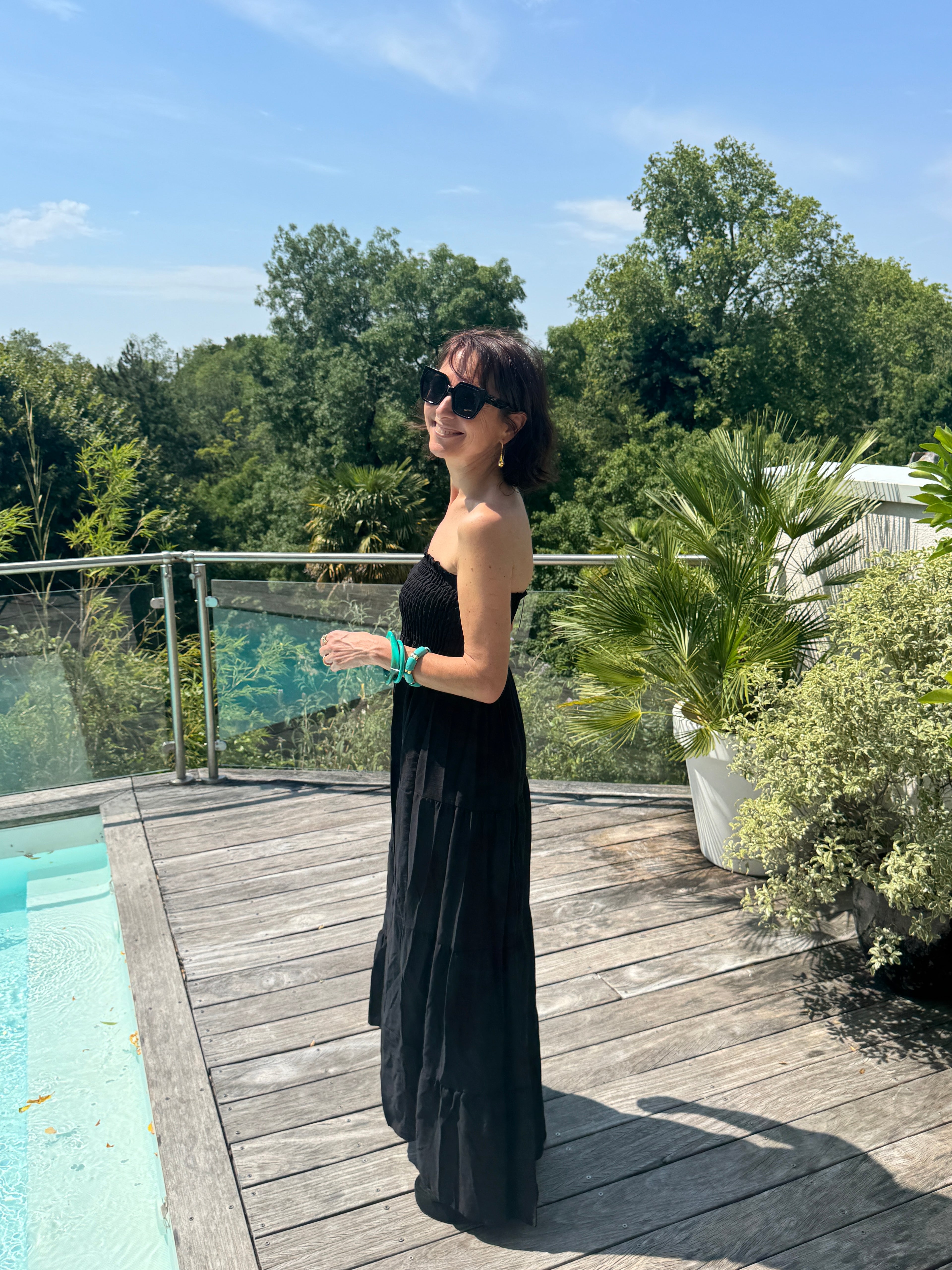 Robe Smock Noire