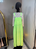Robe Salopette Fluo