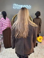 Blazer / Manteau Flanelle Choco