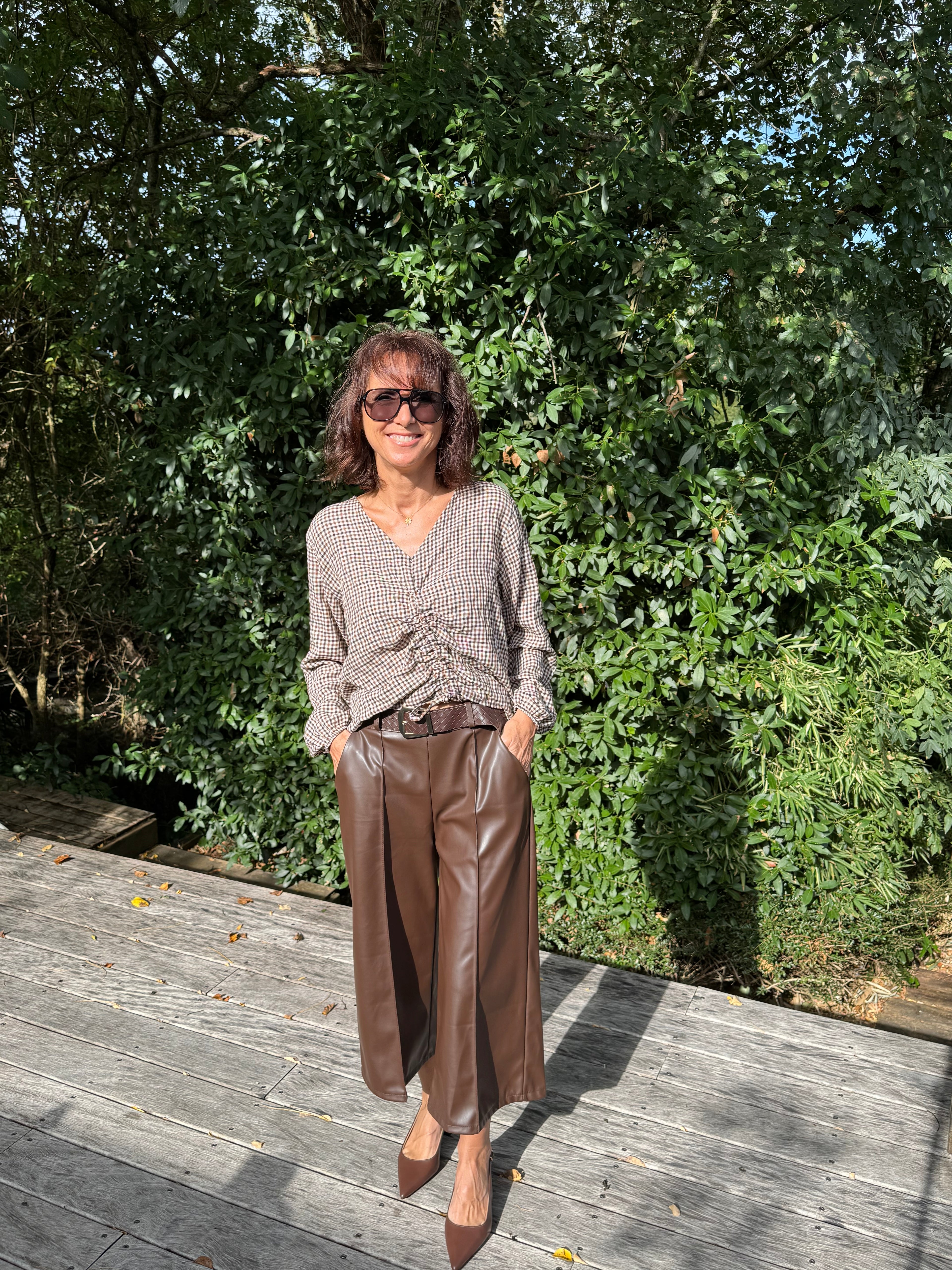 Pantalon 3/4 Cyril Choco
