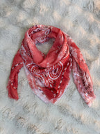 Écharpe Bandana d’été Rose vif