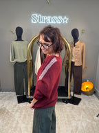 Pull Manta Bordeaux