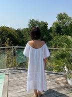 Robe Pipa Blanche