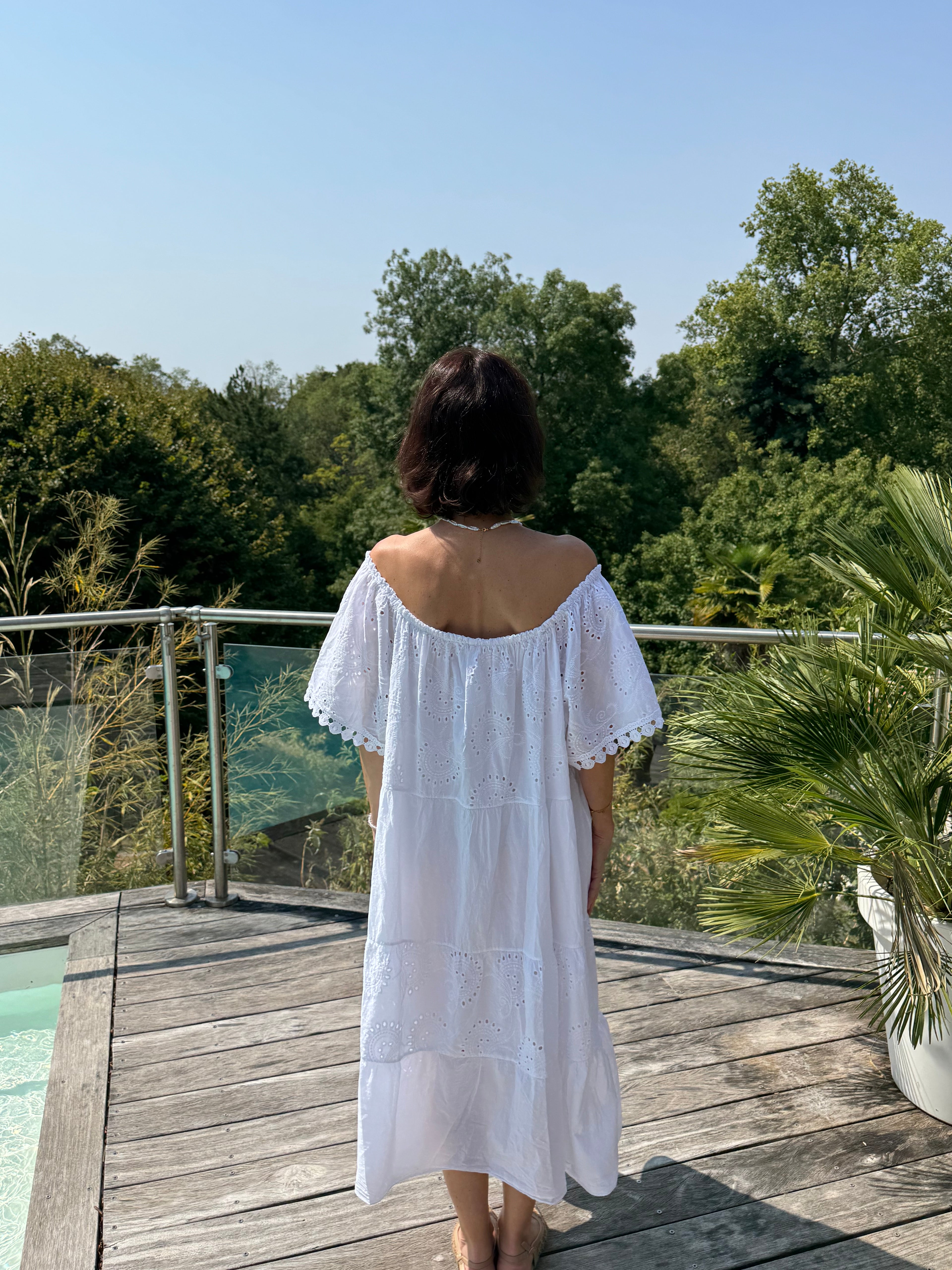 Robe Pipa Blanche