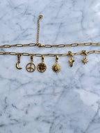 Collier Multi charms