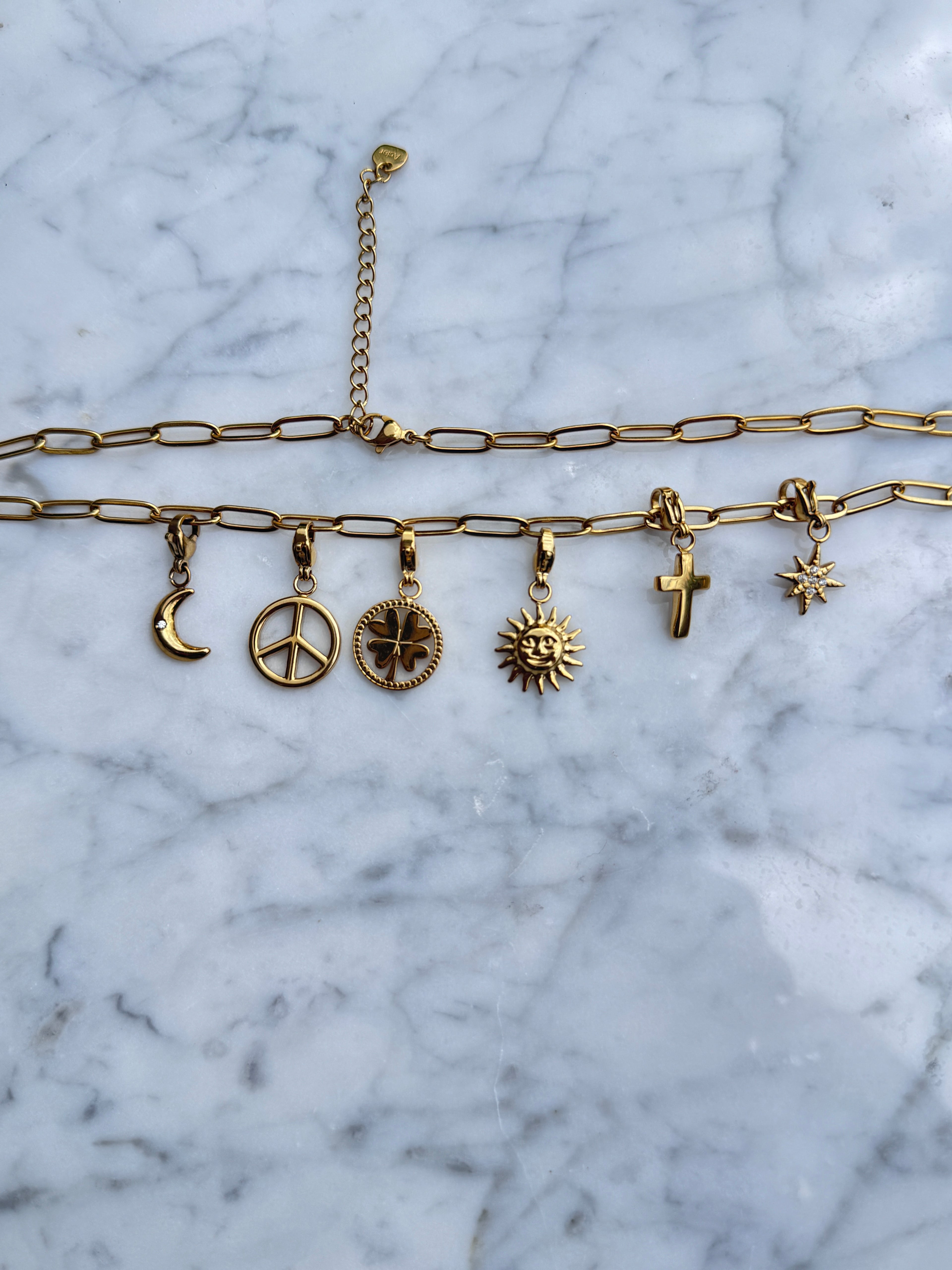 Collier Multi charms