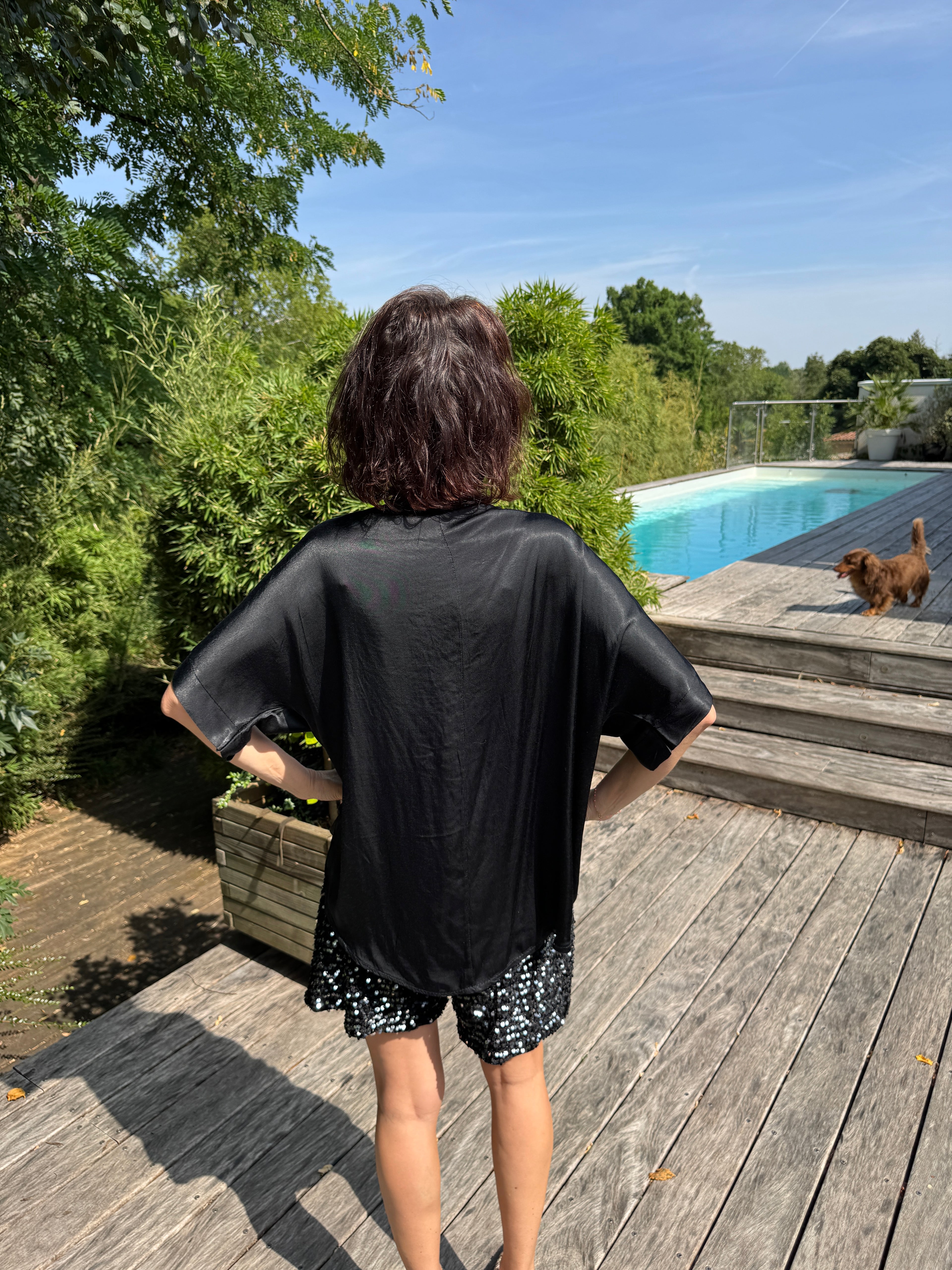 Blouse Esteban Noir