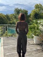 Pantalon toile bulle John Choco