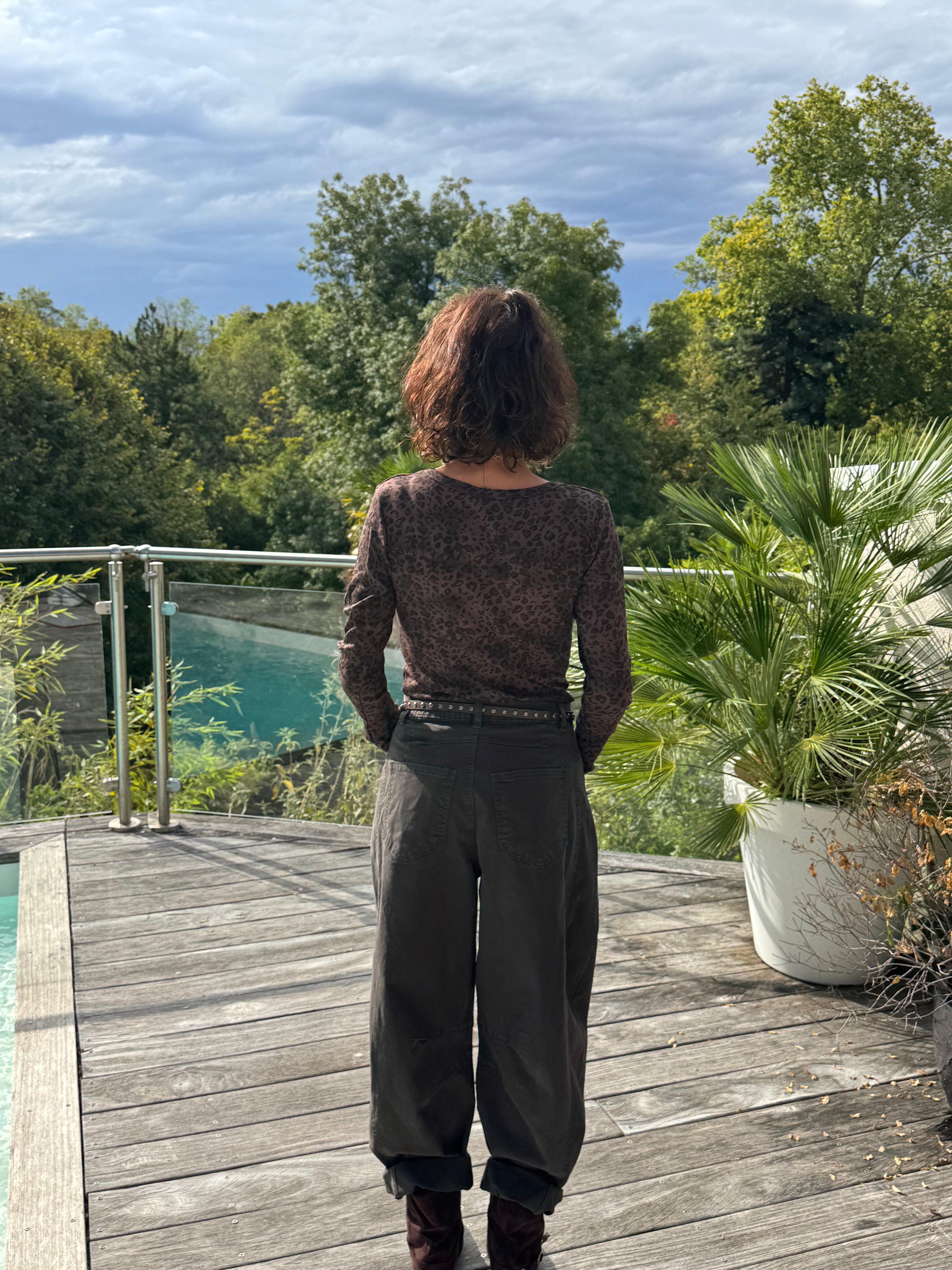 Pantalon toile bulle John Choco
