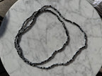 Bracelet - Collier cristal Noire et Argent