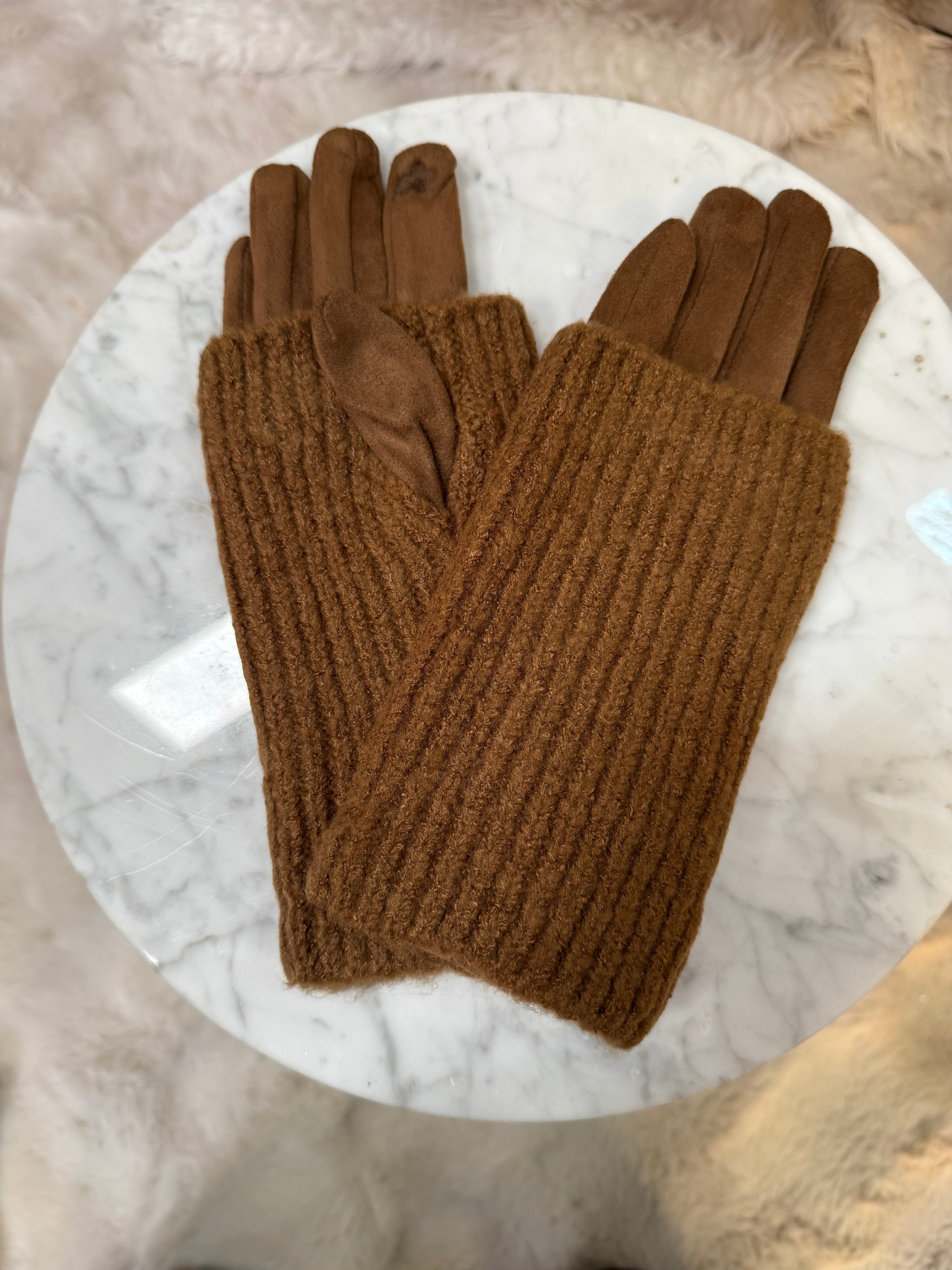 Gants Mitaines Camel