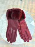 Gants Madame Bordeaux