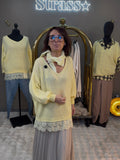 Pull Nathalie Jaune