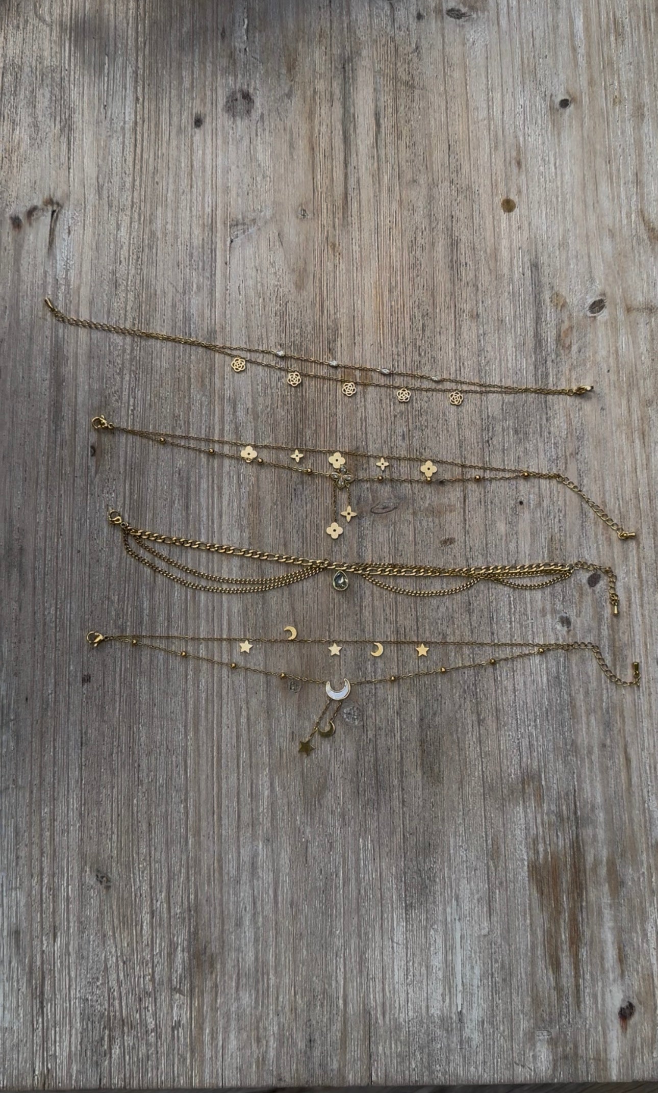 Chaîne de cheville goûte