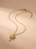 Collier Palmito Doré