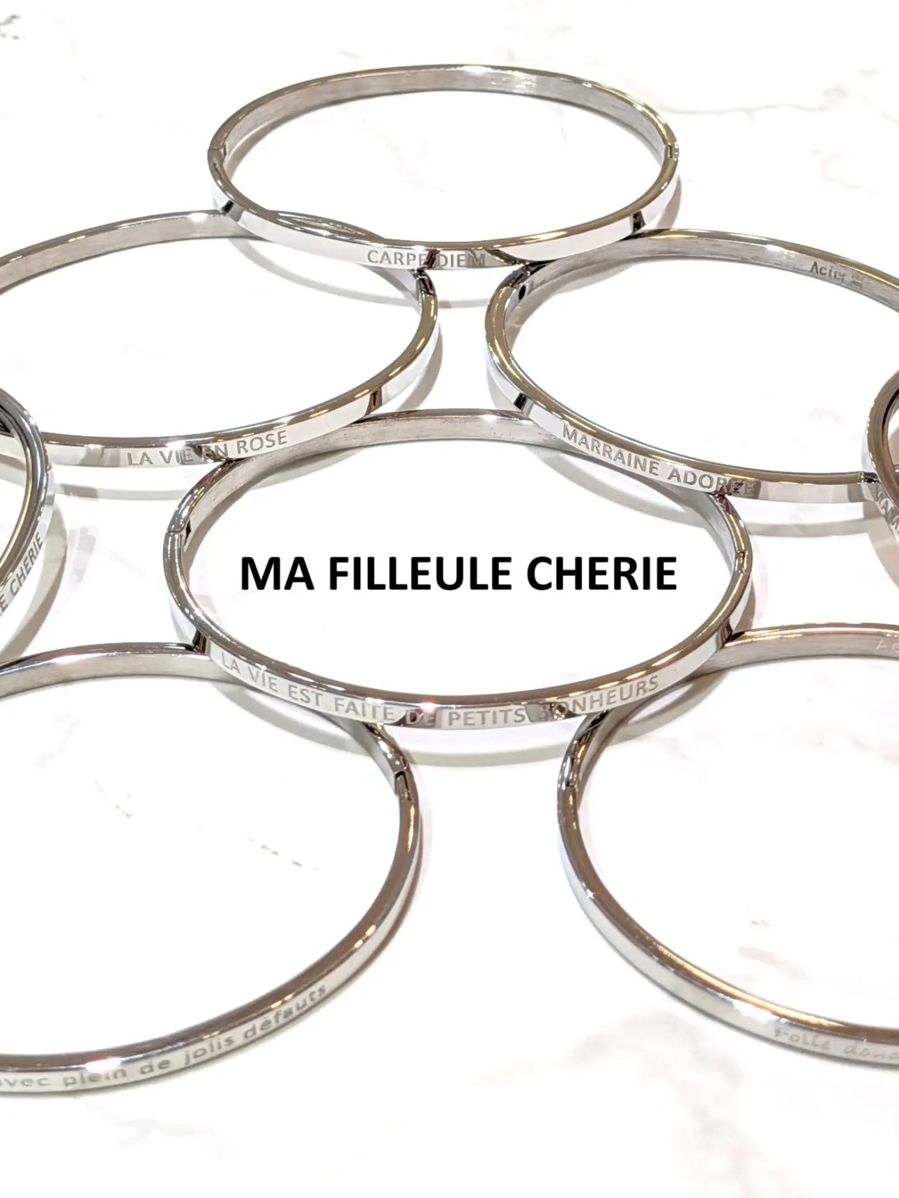 Bracelet « ma filleule chérie »