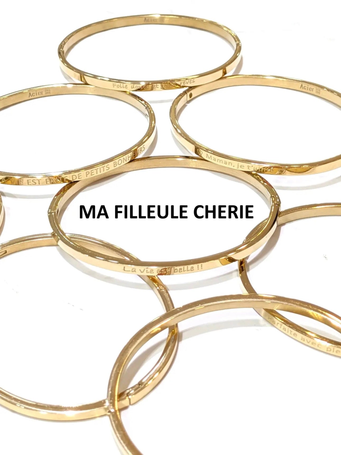 Bracelet « ma filleule chérie »