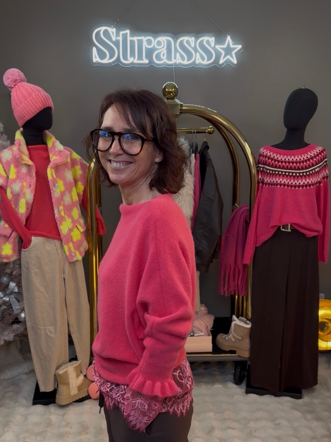 Pull Volli Rose Fluo