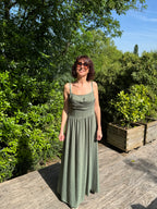 Robe Laura Kaki