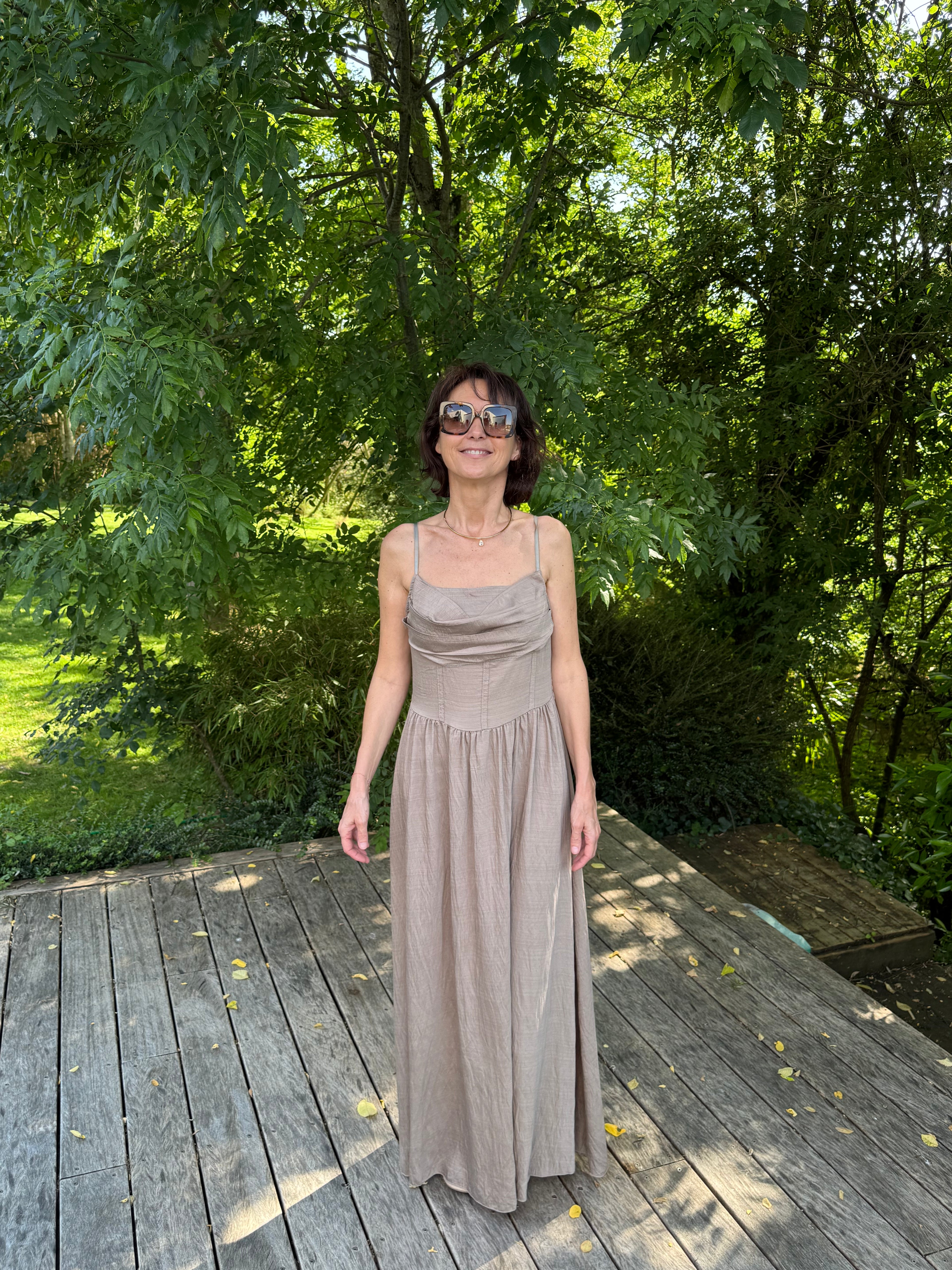 Robe Laura Taupe